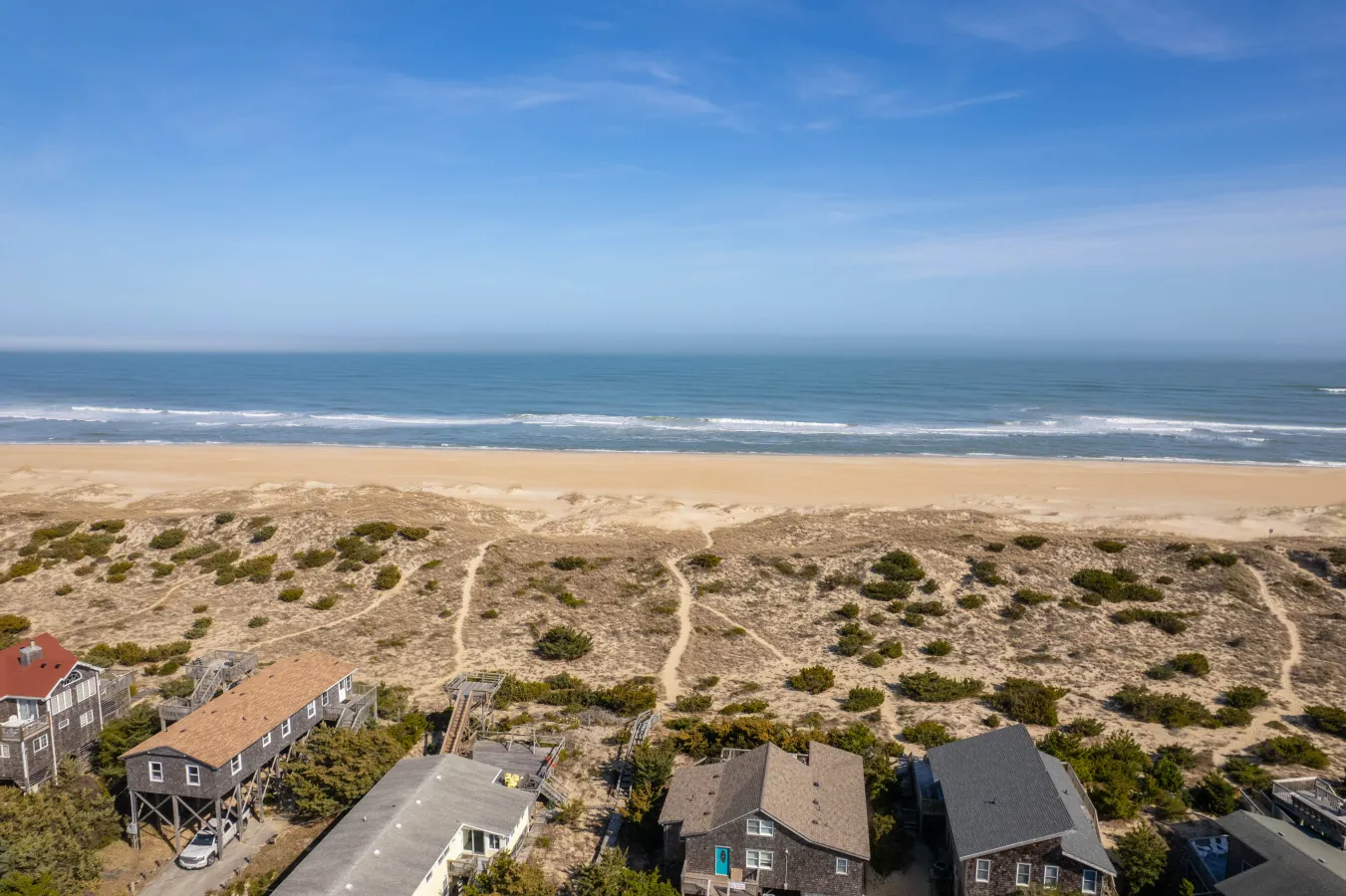 King Tide Rising beach house exterior in Avon NC on the Outer Banks